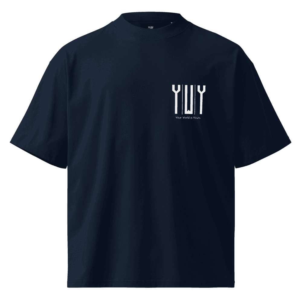 YWY Tee’s, French Navy, Front / 01